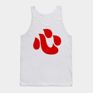 Japanese Kanji Heart 【Shin/Kokoro】 心 Tank Top